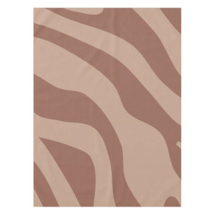 Nappe Mocha Mousse Abstrait rétro 02