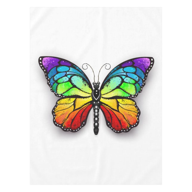 Nappe Monarque papillon arc-en-ciel (Devant)
