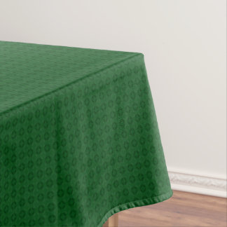 Nappe Monochrome green elegant geometric pattern.