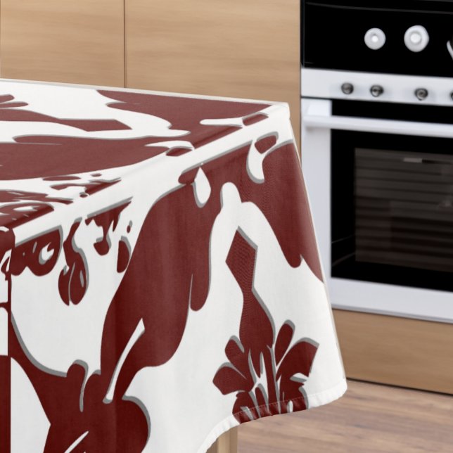 Nappe Monogramme vintage Damas (Créateur téléchargé)