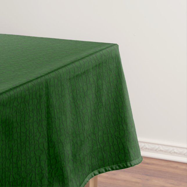 Nappe Mosaic Solid Forrest Green Motif texturé (In Situ)