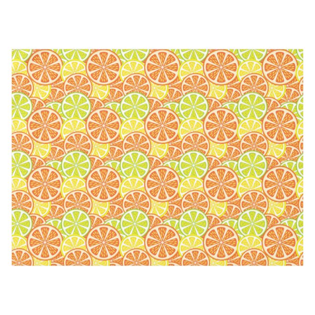 Nappe Motif 2 d'agrume (Devant (Horizontal))