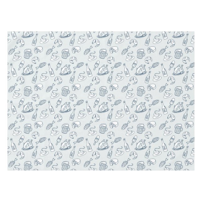 Nappe Motif 2 de nourriture (Devant (Horizontal))
