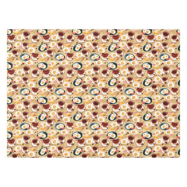 Nappe Motif 3 de petit déjeuner (Devant (Horizontal))