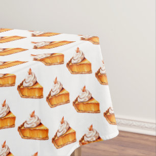 Nappe Motif à Citrouille à  d'aquarelle