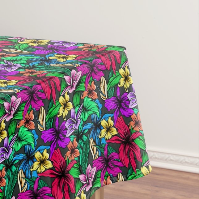 Nappe Motif à fleurs florales de l'Hibiscus tropical (In Situ)