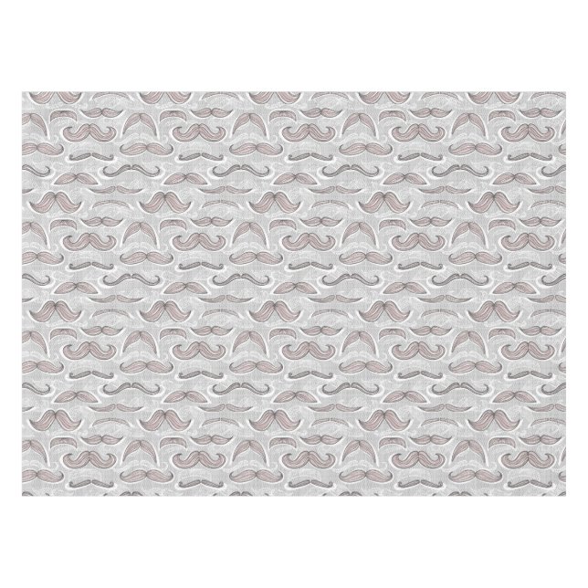 Nappe Motif à la mode de moustache (Devant (Horizontal))