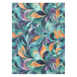 Nappe Motif Abstrait et dynamique inspiré par Paisley