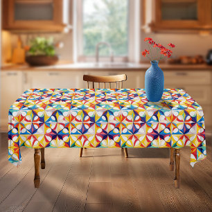 Nappe Motif Abstrait géométrique Bauhaus#3 ID1068