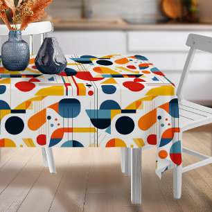 Nappe Motif Abstrait géométrique Bauhaus#6 ID1068