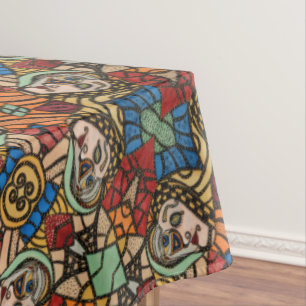 Nappe Motif abstrait moderne coloré