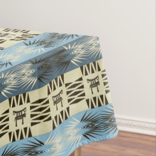 Nappe motif africain tribal ethnique