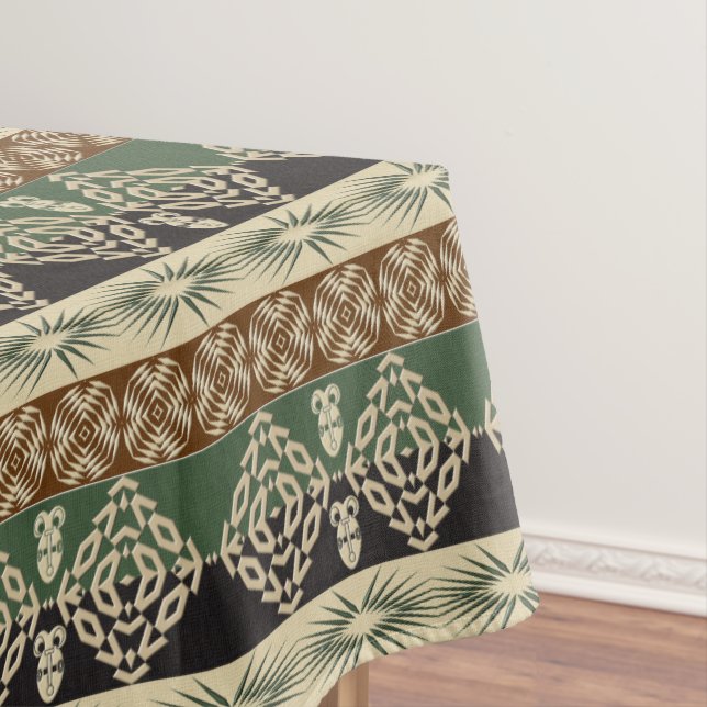Nappe motif africain tribal ethnique (In Situ)