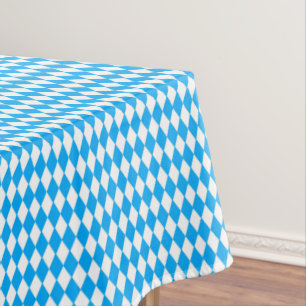 Nappe Motif allemand de l'Oktoberfest Blue White Diamond