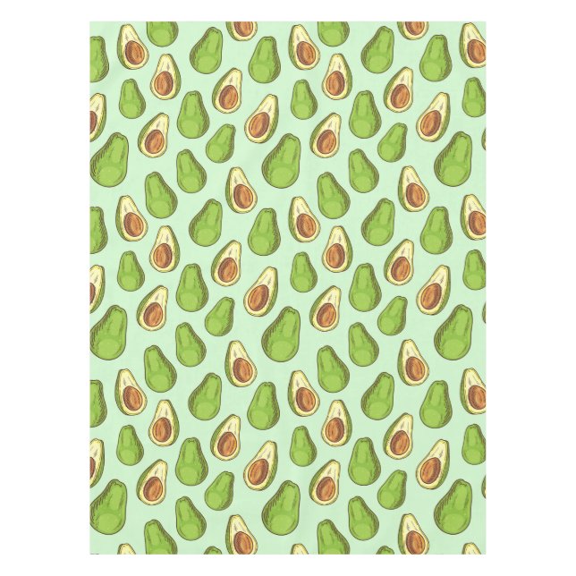 Nappe Motif Avocado (Devant)