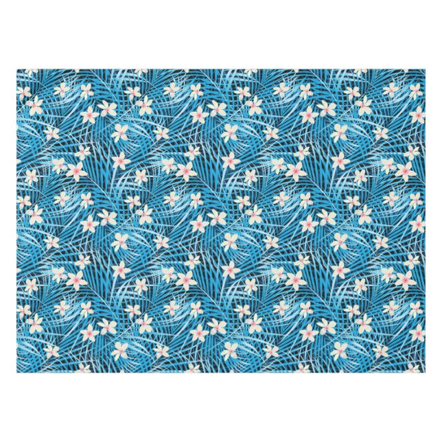 Nappe Motif bleu de palmettes (Devant (Horizontal))