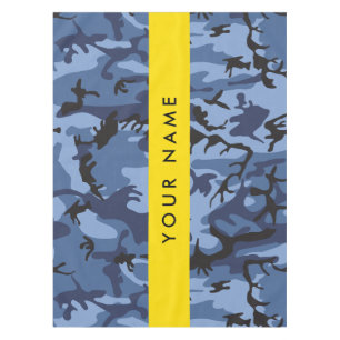 Nappe Motif camouflage bleu marine Personnalisez votre n