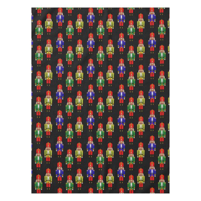 Nappe Motif carrelé rouge vert jaune (Devant)
