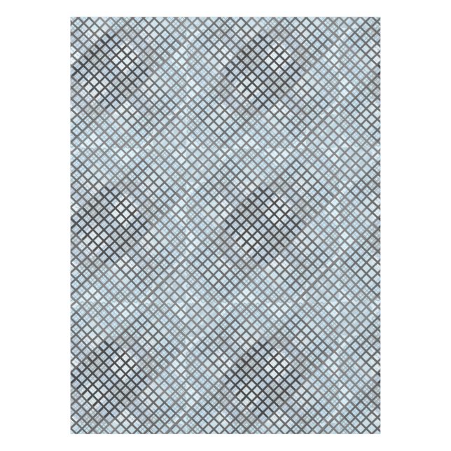 Nappe Motif Checker en diagonale gris 02,w Lblue BG (Devant)