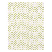Motif Chevron Lime Green sur Crème White Zigzag