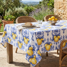Motif Citron Méditerranéen