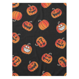 Nappe motif citrouille