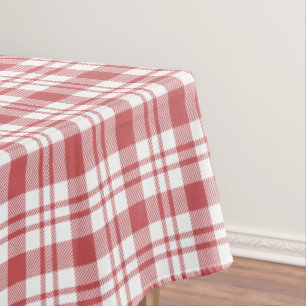 Nappe Motif classique rouge et blanc À damiers