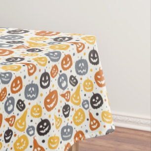 Nappe Motif coloré Jack-O'-Lantern
