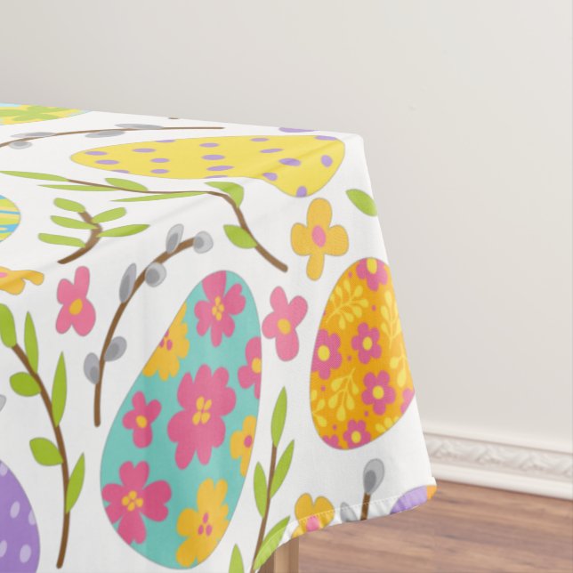 Nappe Motif coloré OEufs de Pâques (In Situ)