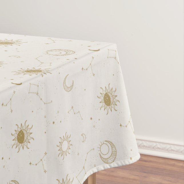 Nappe Motif Constellation de style vintage (In Situ)