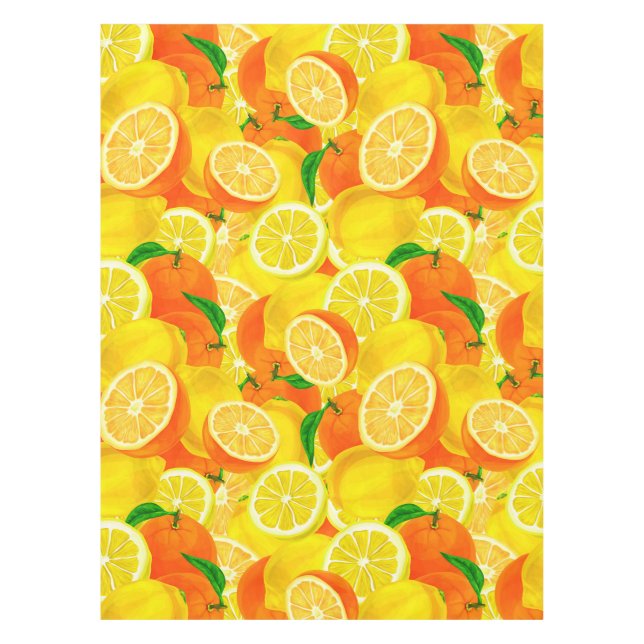 Nappe Motif d'agrumes (Devant)