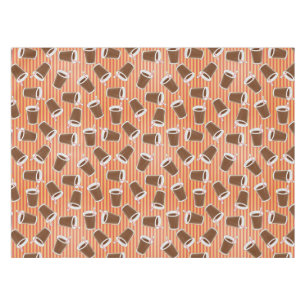Nappe Motif d'aliments de préparation rapide