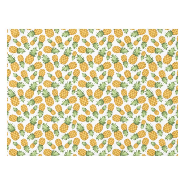 Nappe Motif d'ananas de bande dessinée (Devant (Horizontal))