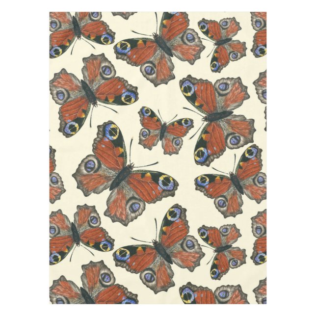 Nappe Motif d'aquarelle papillons (Devant)