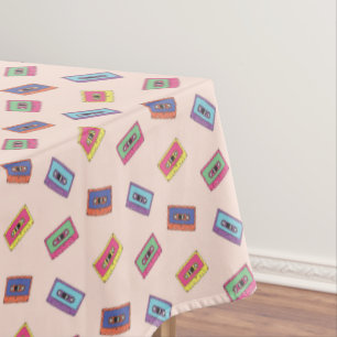 Nappe Motif de bande audio Retro Neon