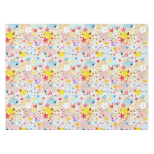 Nappe motif de bande dessinée d'amusement