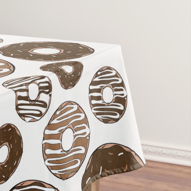 Nappe Motif de beignes, beignets de chocolat, beignets d (In Situ)