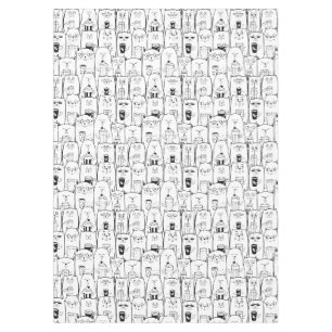 Nappe Motif de chats