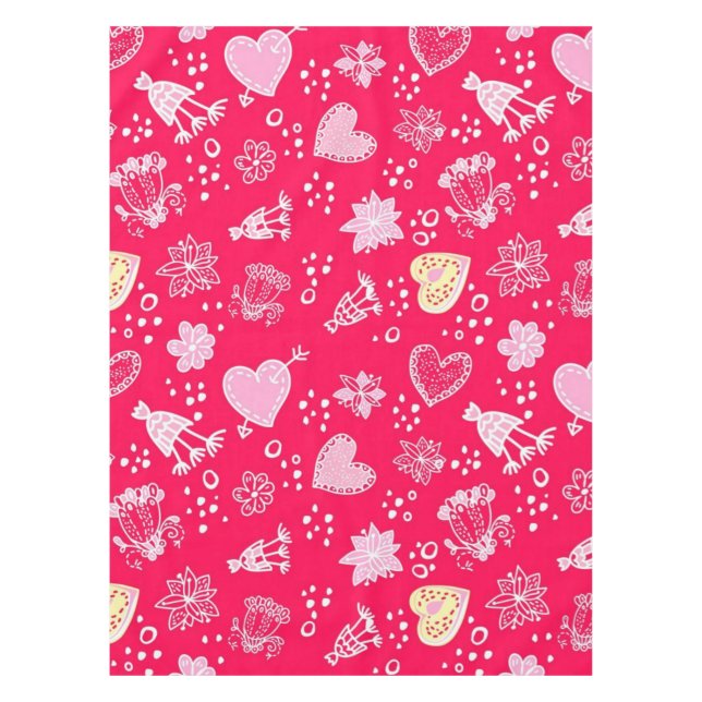 Nappe Motif de coeur (Devant)