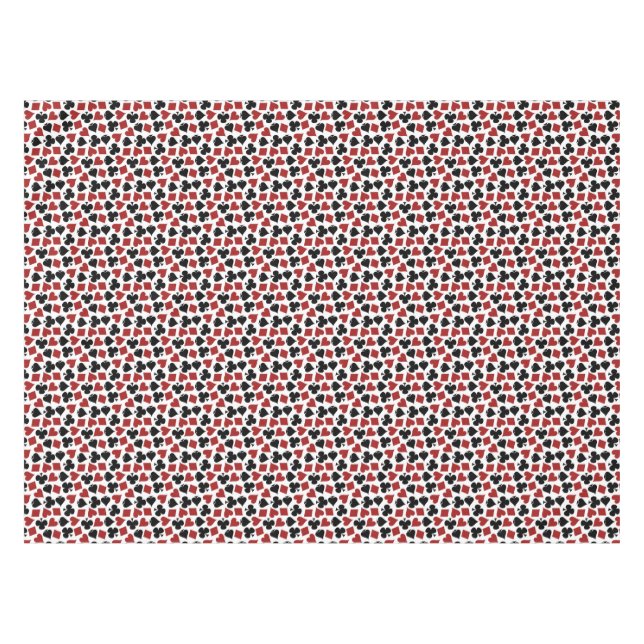 Nappe Motif de costume de carte de jeu de tisonnier (Devant (Horizontal))