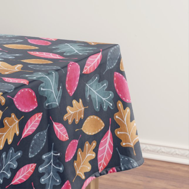 Nappe Motif de feuilles de bois de Thanksgiving (In Situ)