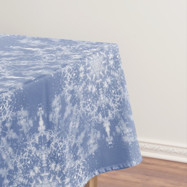 Nappe Motif de flocon de neige en dentelle Abstraite sur (In Situ)