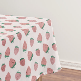 Nappe Motif de fraises fraîches