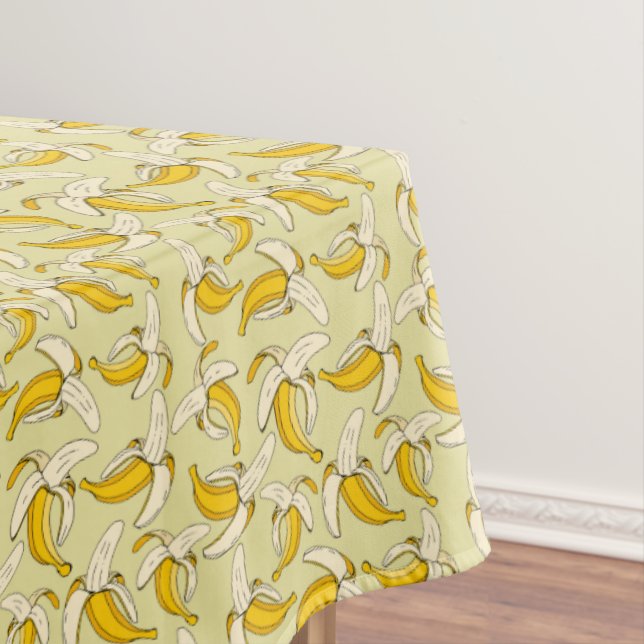 Nappe Motif de fruits tropicaux à la banane jaune cool t (In Situ)