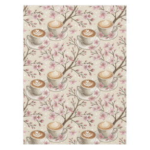 Nappe Motif de housse de café au sakura (6)