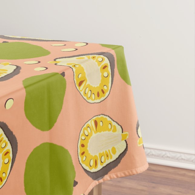 Nappe Motif de Jackfruit d'été tropical - Fruit exotique (In Situ)