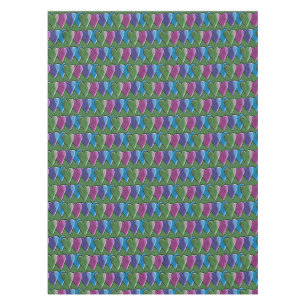 Nappe Motif de la Saint-Valentin Rétro Cœurs