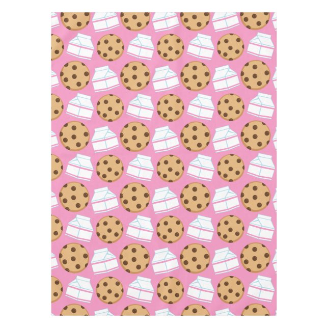 Nappe Motif de lait et de biscuits (Devant)