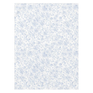 Nappe Motif de l'Élégant Hibiscus blanc 