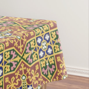 Nappe Motif de l'ère victorienne vintage 1870